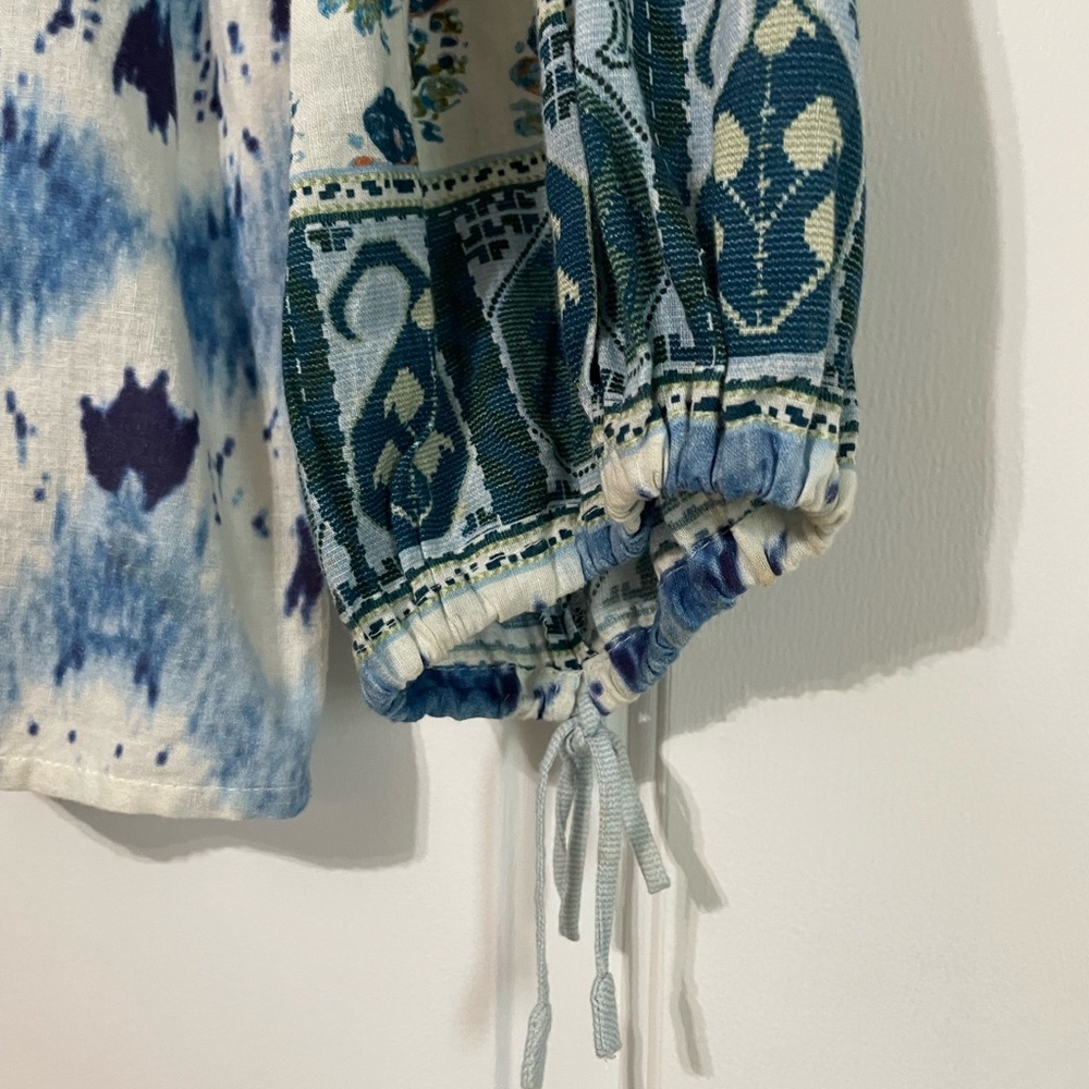 D'ascoli Patchwork-Effect Creole Blouse - image 7